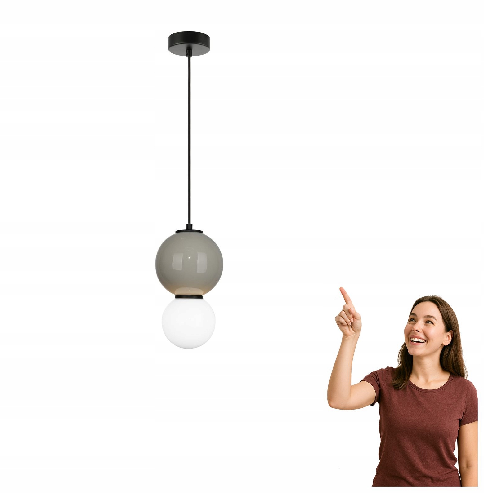 Závesná Led lampa 5W Pieve PND-95221-1S-GR Italux