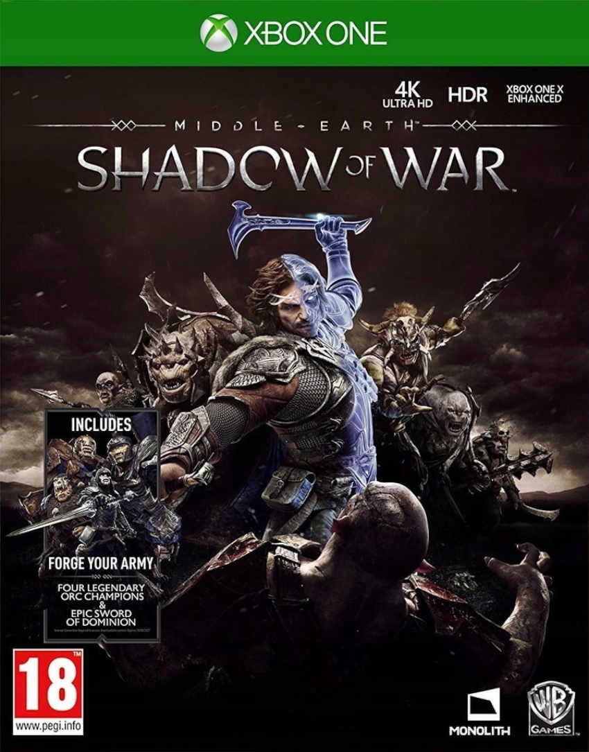 MIDDLE-EARTH SHADOW OF WAR NOWA XBOX ONE
