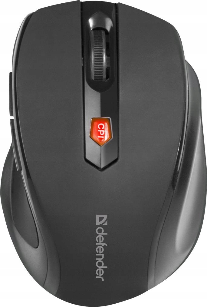 Defender Mysz Bezprzewodowa Mysz Do Laptop Komputer 1600DPI 6P Precyzy