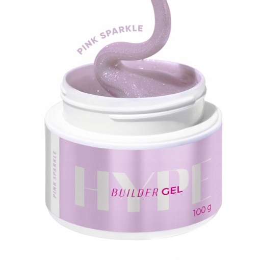 Żel Budujący do paznokci Hype Gel Cover Sparkle Mistero Milano 2091