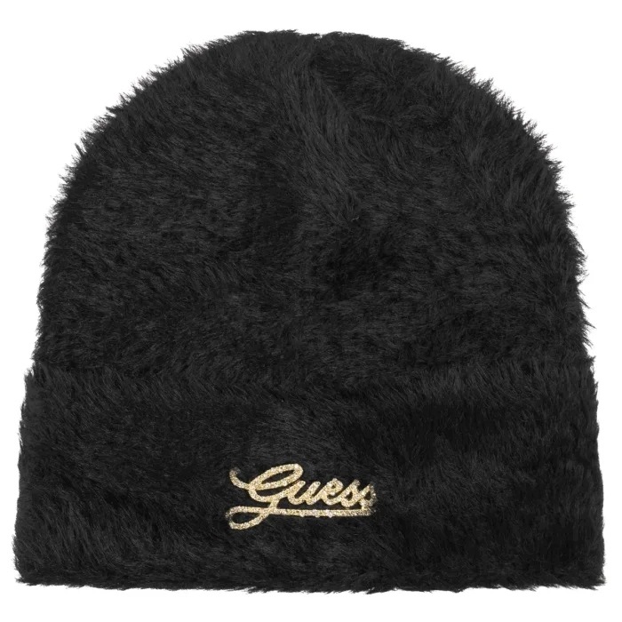 Zimní dámská Čepice Guess Knitted Beanie AW5633 POL01 Bla Černá