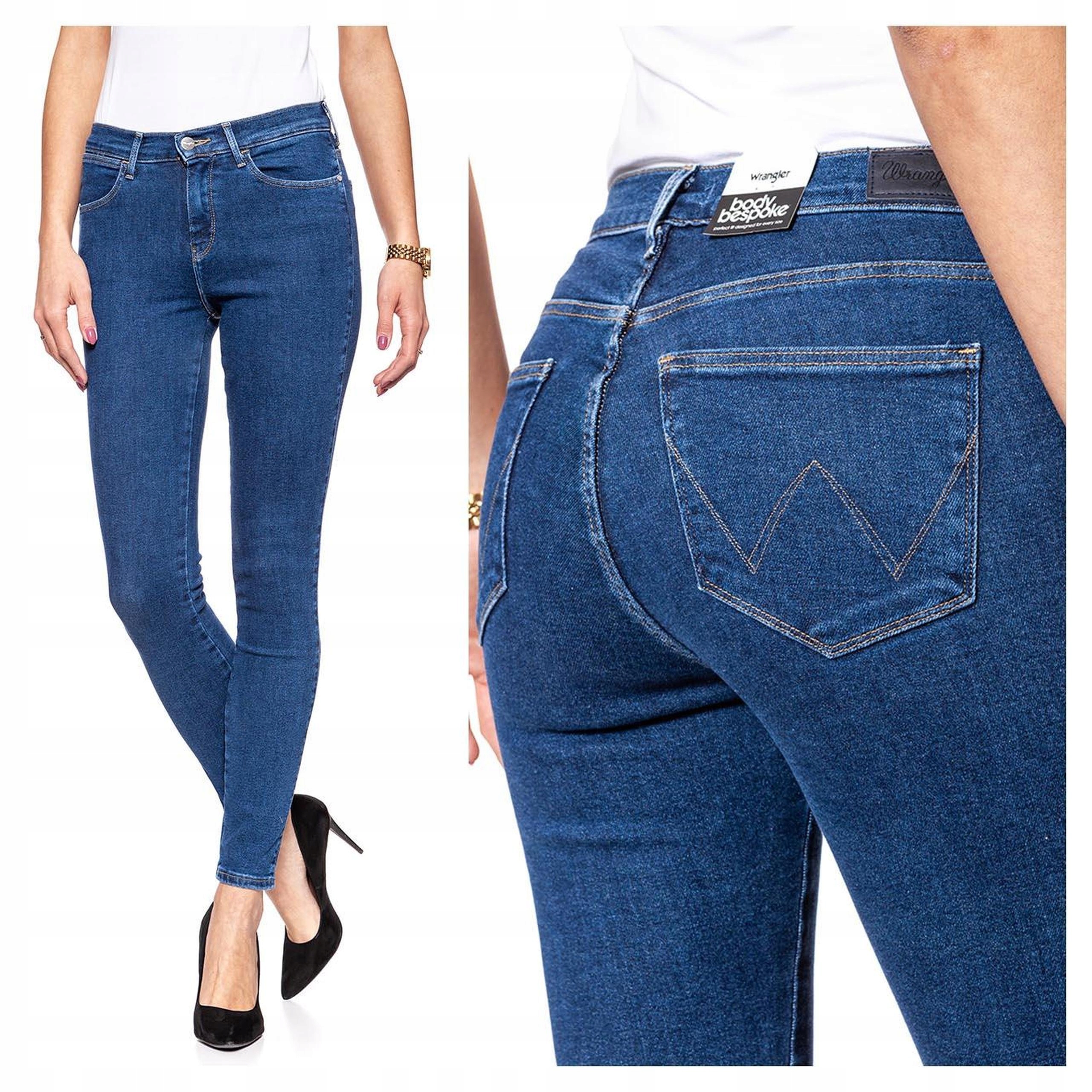 Dámské džínové kalhoty Wrangler High Rise Skinny W24 L32