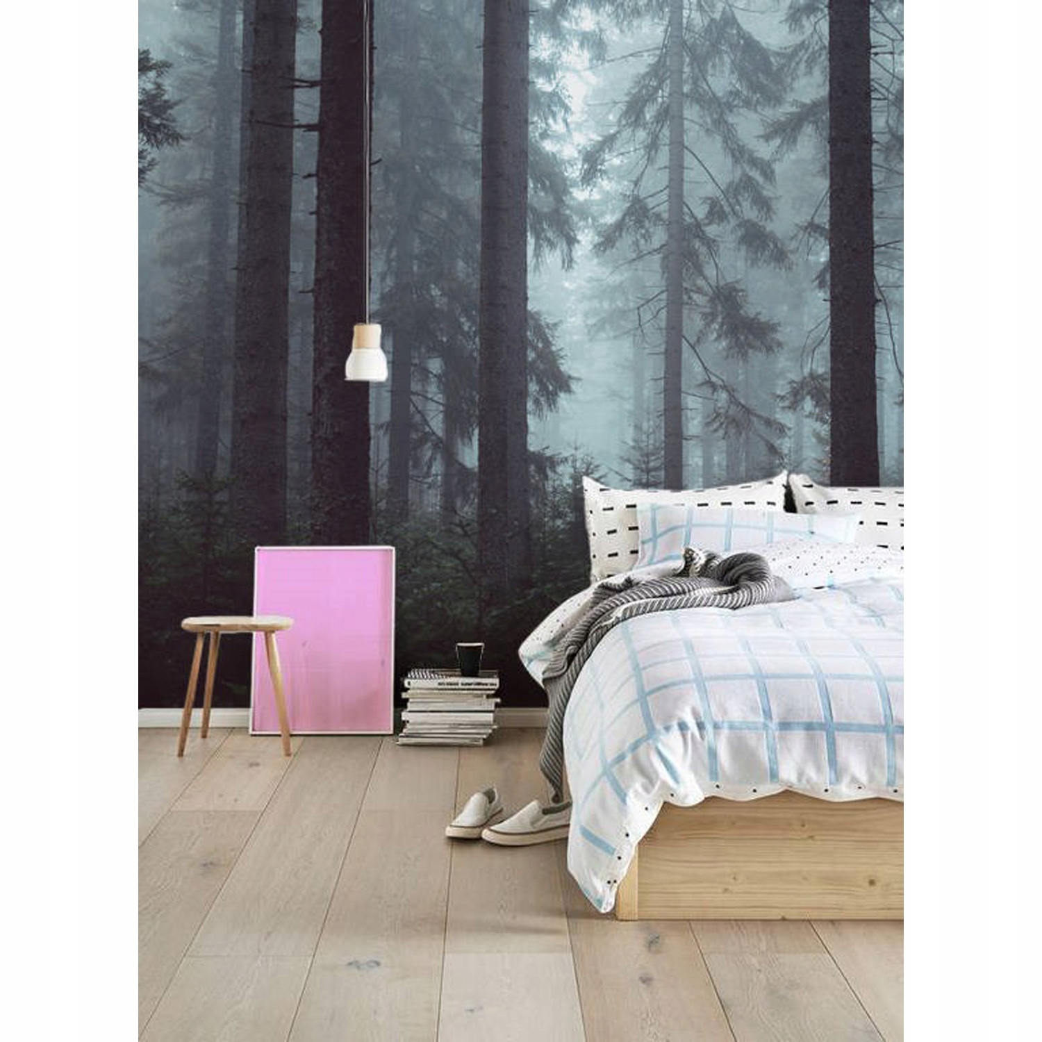 

Fototapeta ścienna Piękny krajobraz lasu 152x104cm