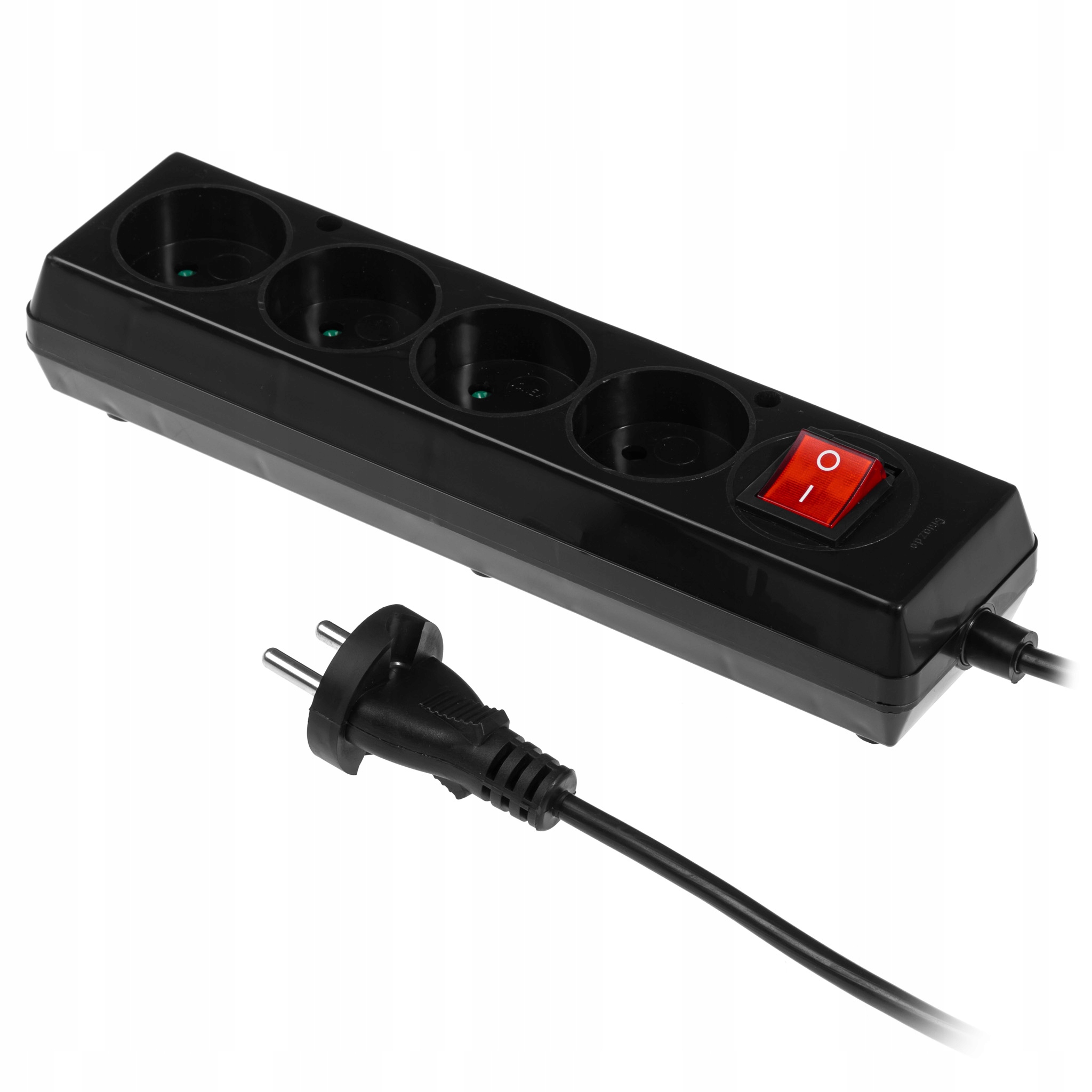 

Przedłużacz poczwórny PS-460WS/1,5m czarny