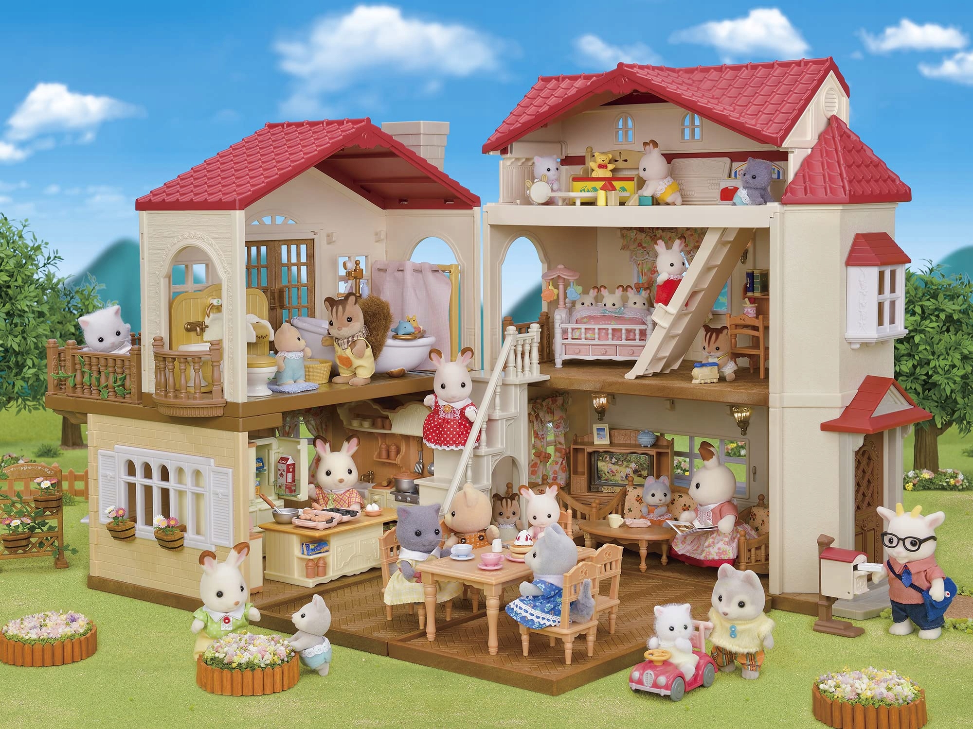 Epoch Sylvanian Families 5716 Miejski domek EAN (GTIN) 5054131057162