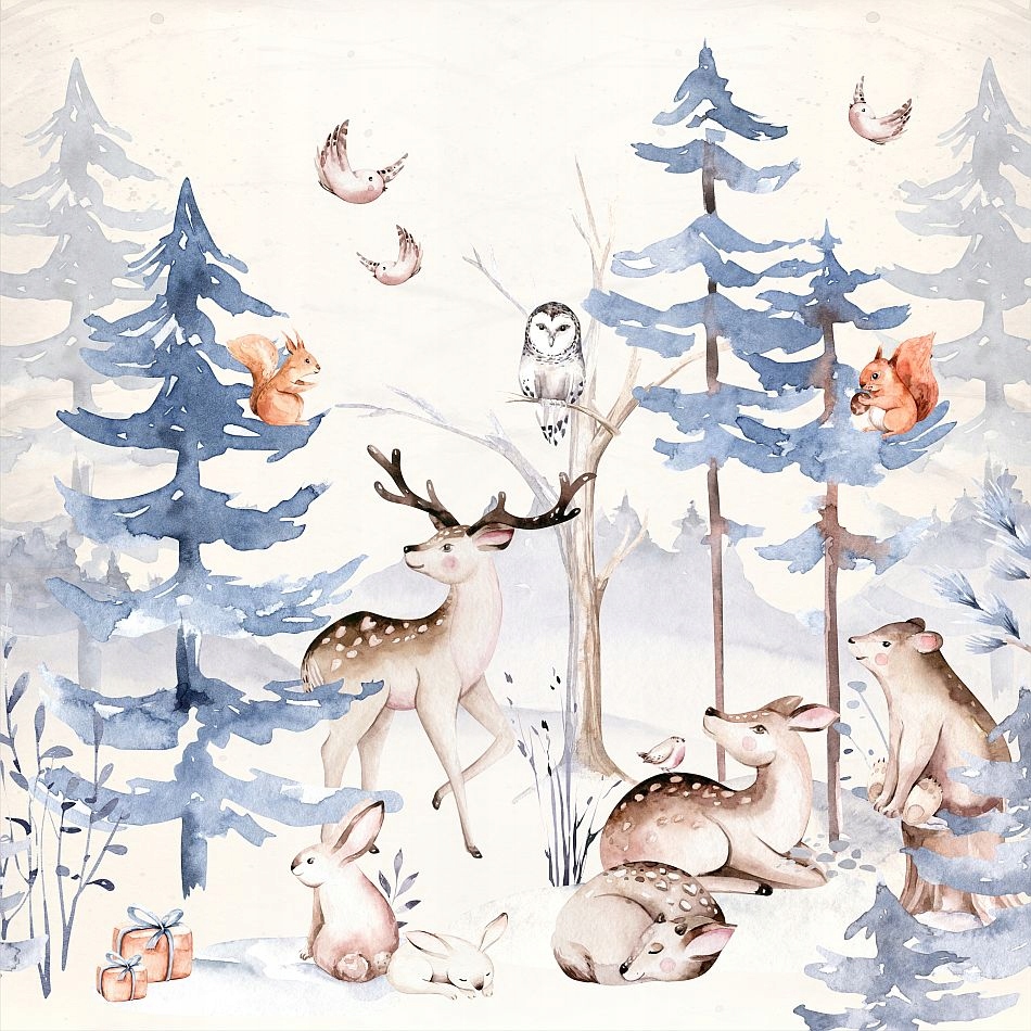 

Tapeta w zwierzątka, leśne spotkanie 250x250