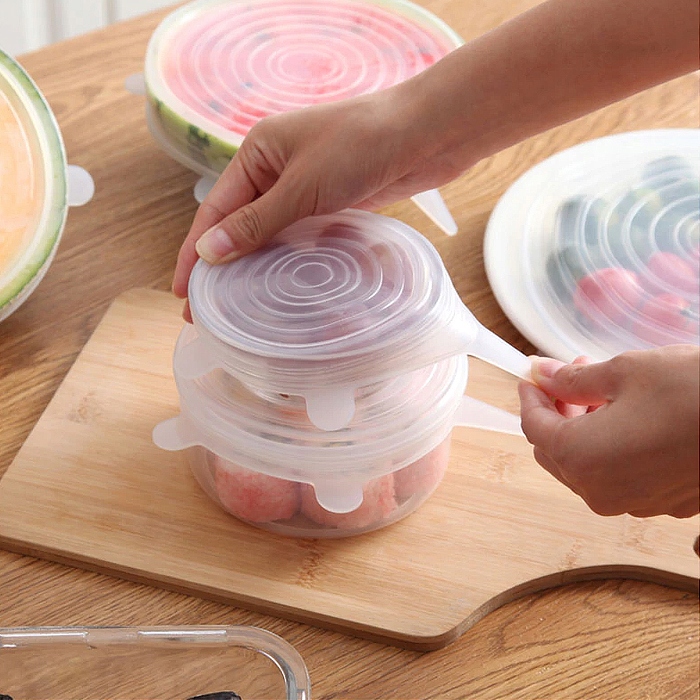 POKRYWKI SILIKONOWE UNIWERSALNE DO ŻYWNOŚCI Linia Inna