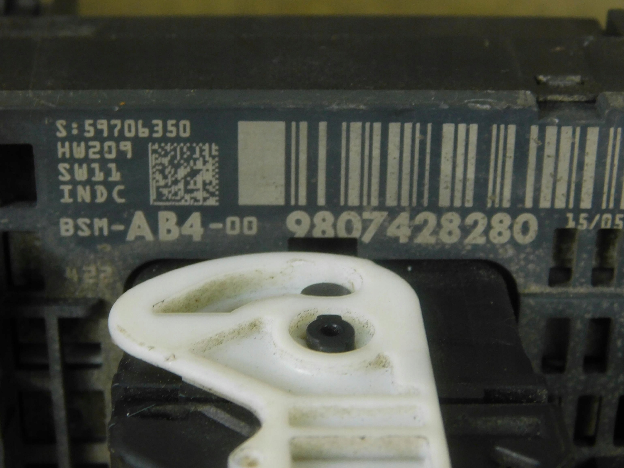 BSM-AB4-00 9807428280 MODUŁ STEROWNIK BSM PEUGEOT 508 Typ samochodu Samochody osobowe