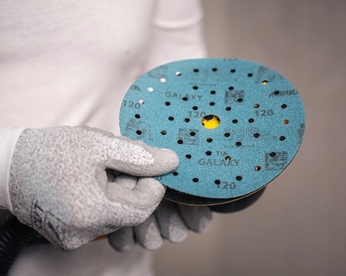Мирка шайба галактика 150мм липучка P120 MULTIFIT 100SZ