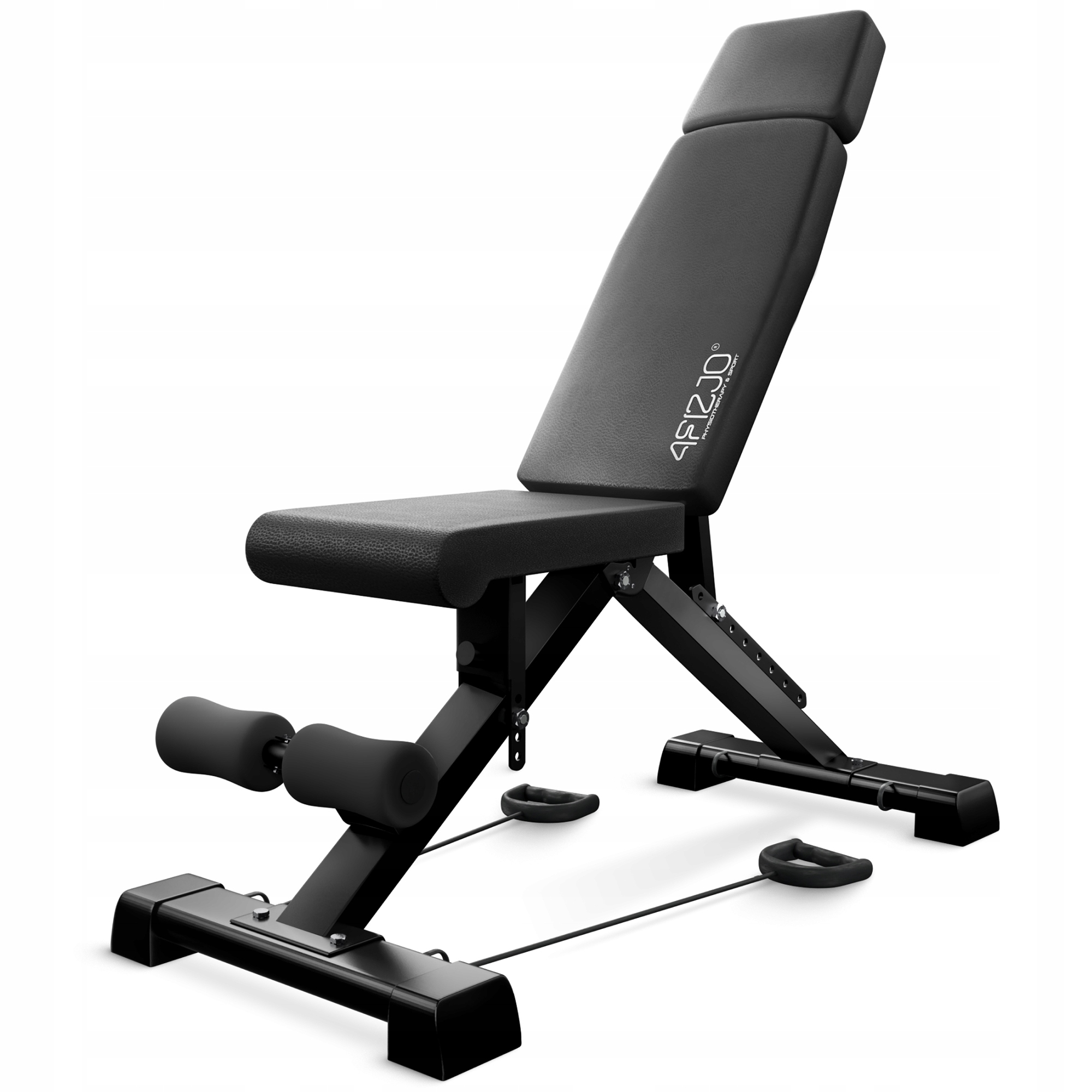 Ławka Treningowa Składana Regulowana Do Ćwiczeń Ławeczka Prosta Skośna Evo