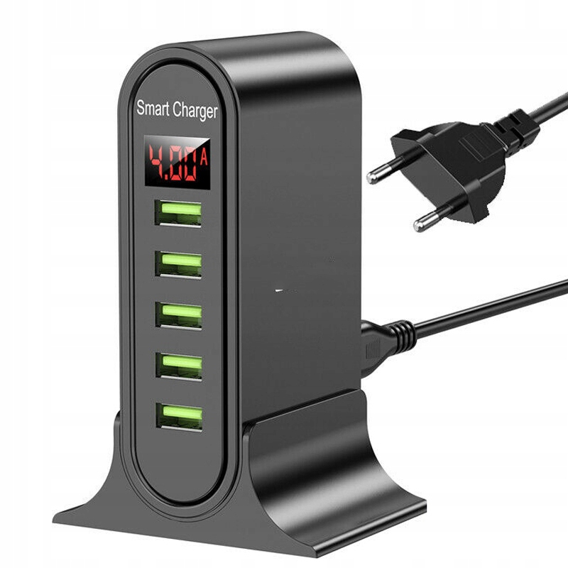 

Ładowarka Usb 5-Portowa Stacja Ładująca Hub Usb