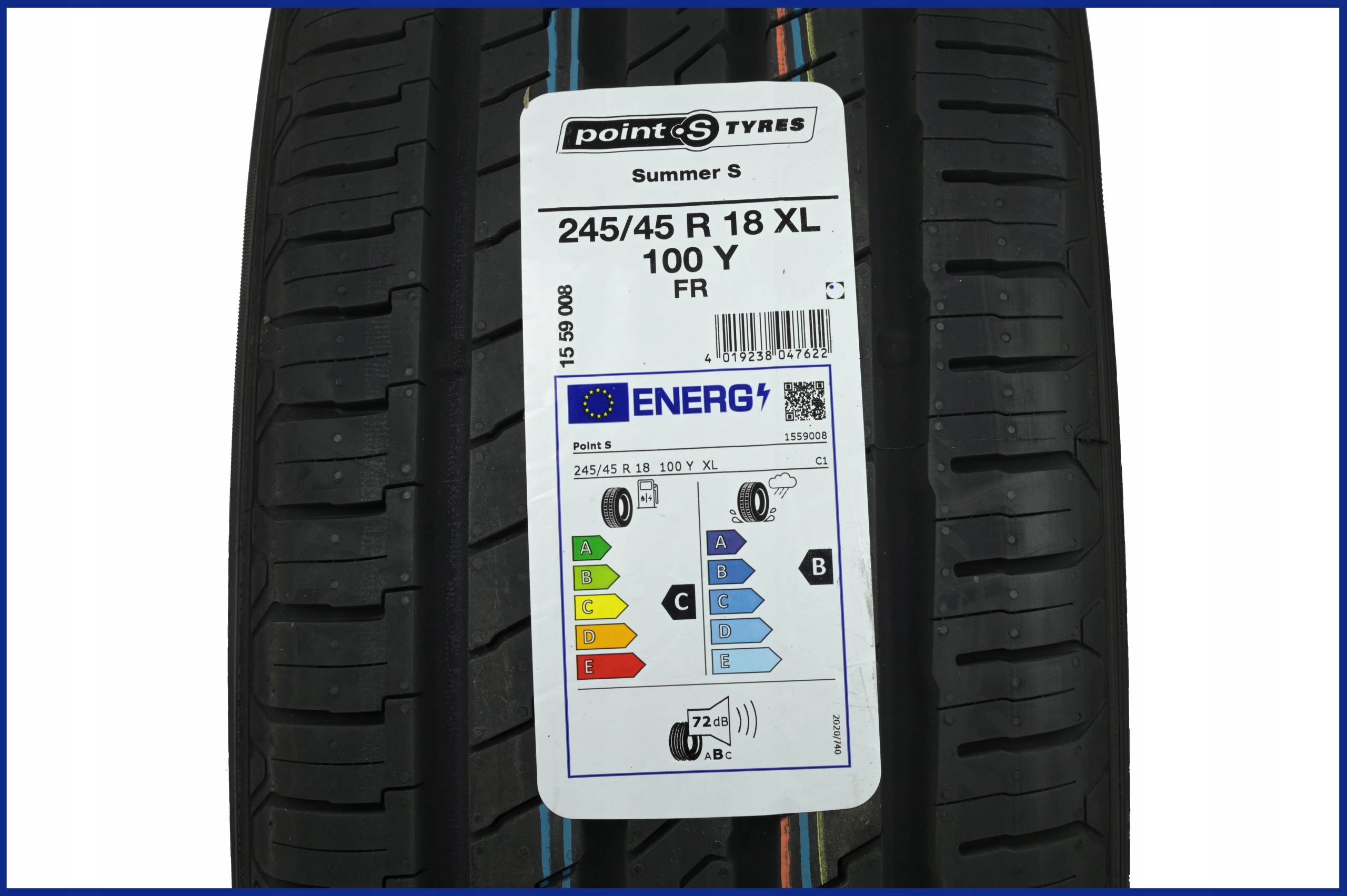 4 x 245 45R18 XL 100Y FR Summer S Point S LATO Mark Point S