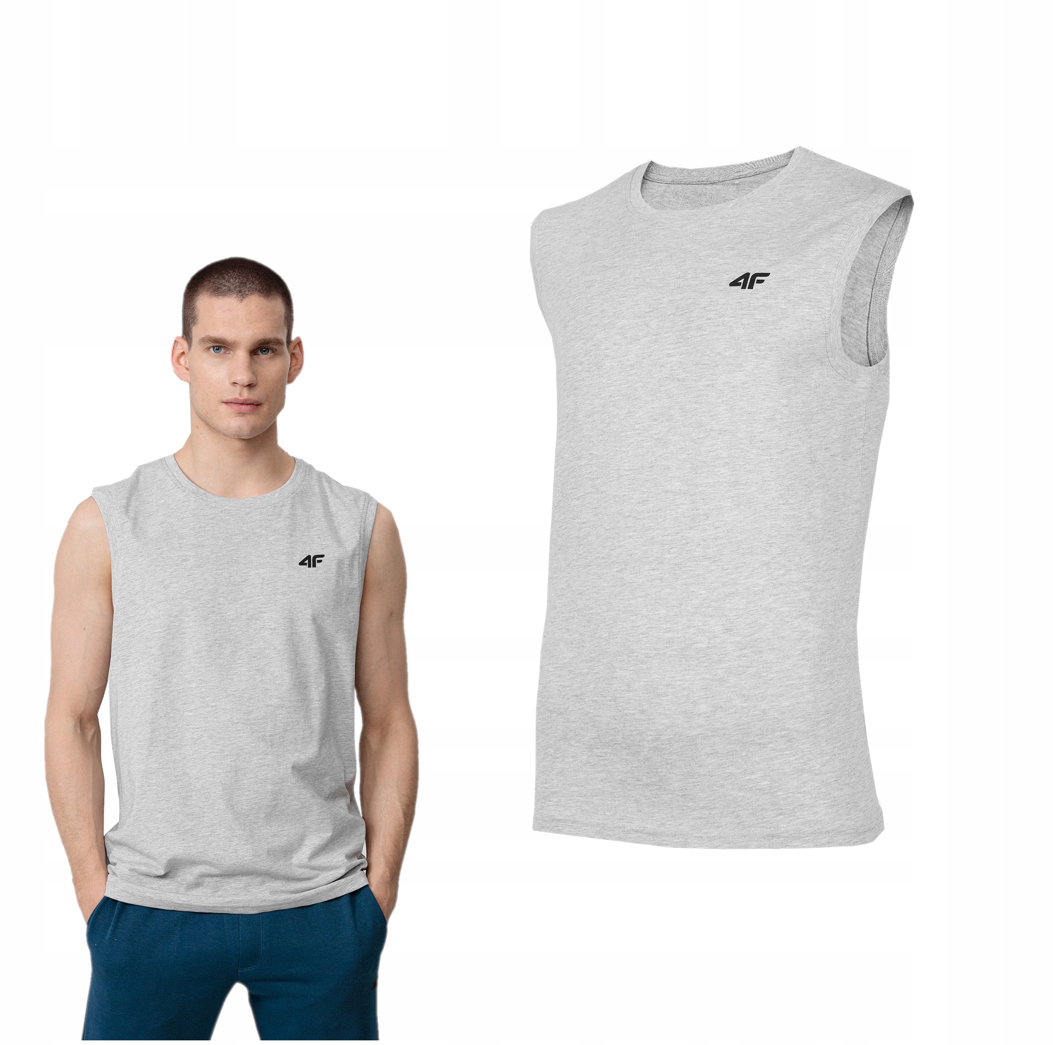 

Koszulka Męska 4F Bezrękawnik Tank Top T-shirt