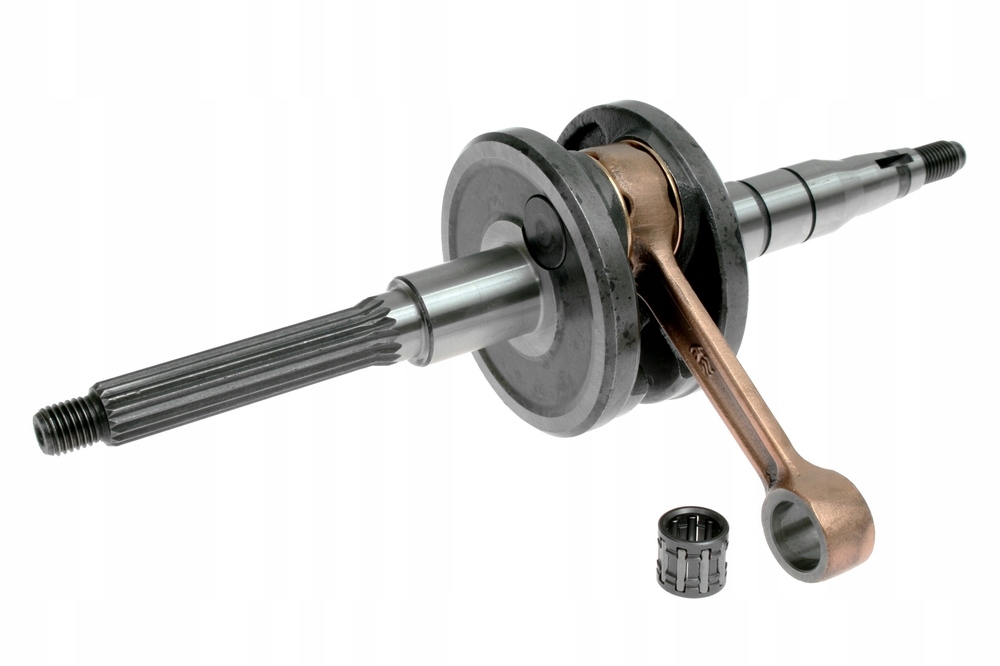 Kľukový hriadeľ Jasil Std, Minarelli stojaci 10 mm, Aprilia Amico Mbk Booster