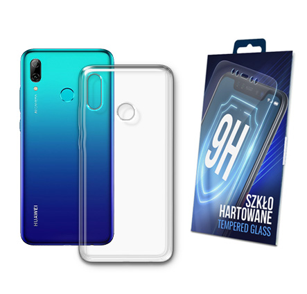

Etui Silikonowe + Szkło do Huawei Y7 2019 Case