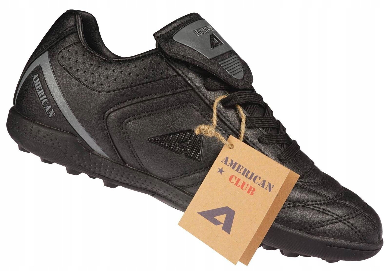 Turfy męskie Amreican Club MFH-48/24 buty na orlik w kolorze czarnym
