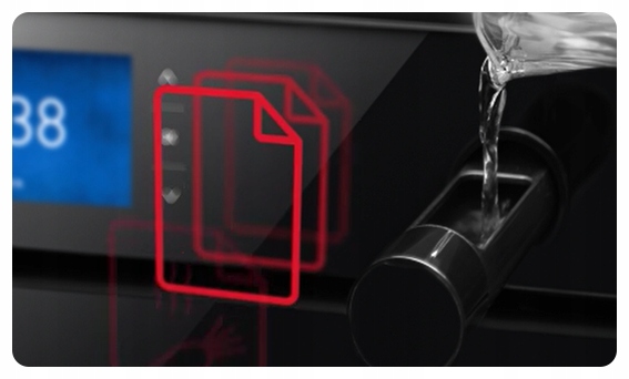 NOWOŚĆ! Piekarnik AMICA ED57545V STUDIO STEAM + ZŁOTE DODATKI Kolor dominujący czarny