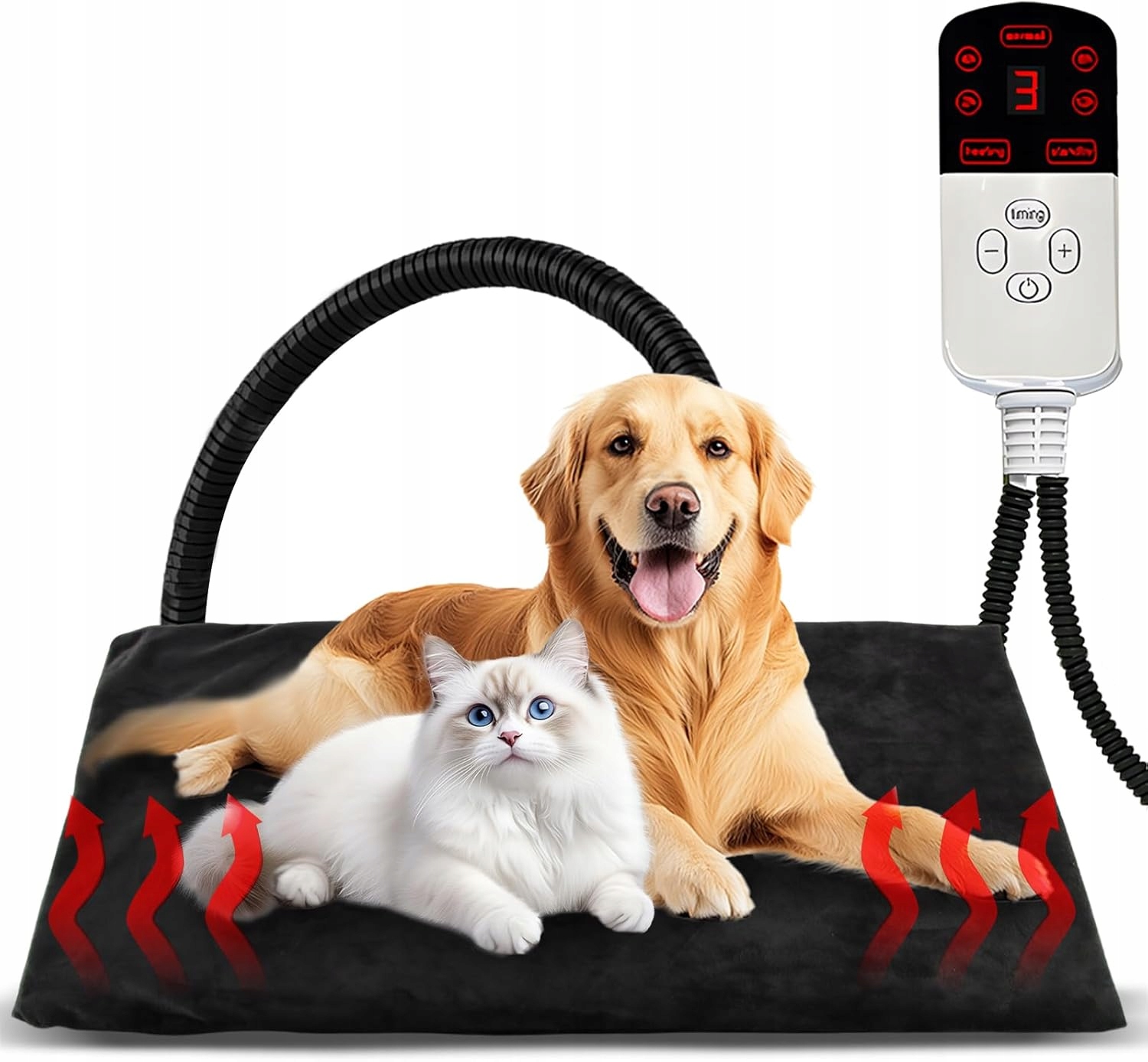 Levně Polštář podložka Pro Kočky a psy, s termostatem, 45x70cm