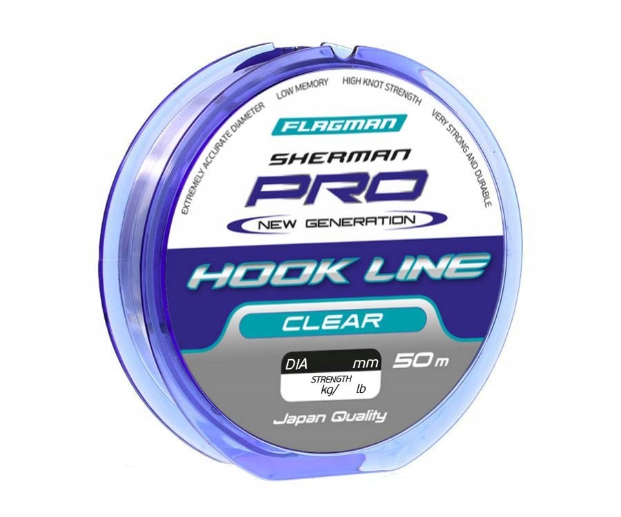 Żyłka Flagman Sherman Pro Hook Line New Generation 50m 0.148mm
