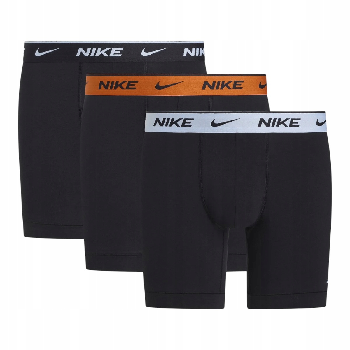 Nike Pánské Boxerky Slipy Trunk 3PK Černé r.XL