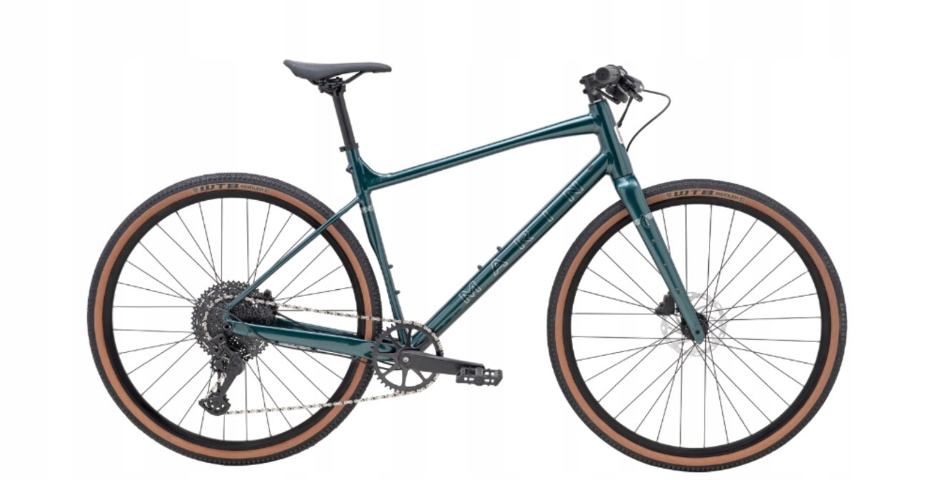 Rower Marin Dsx 1 M green silver gravel flatbar bikepacking