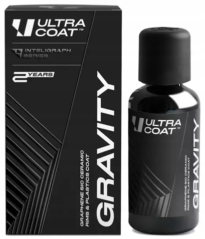 ULTRACOAT _ GRAVITY GRAPHENE 15ML POWŁOKA CERAMICZNA DO FELG PLASTIKI AUTA