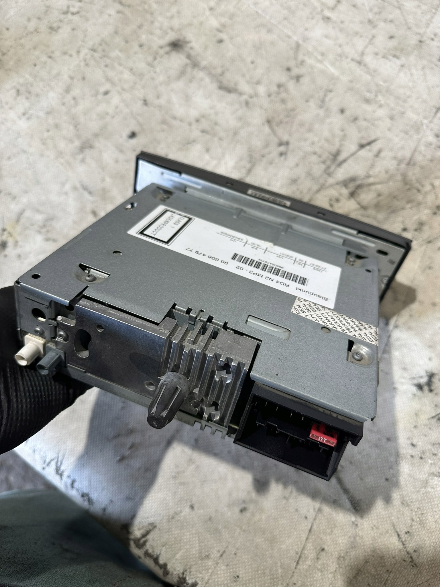 RADIO CD CITROEN C5 II FL 7645036393