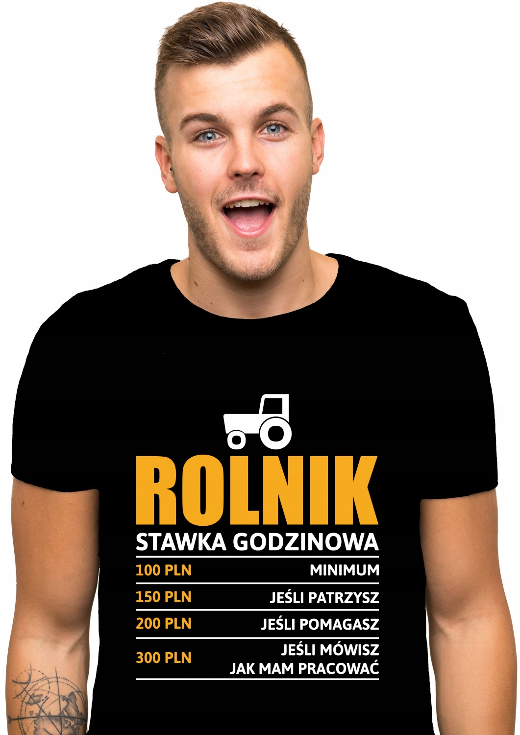 

koszulka Rolnik stawka godzinowa