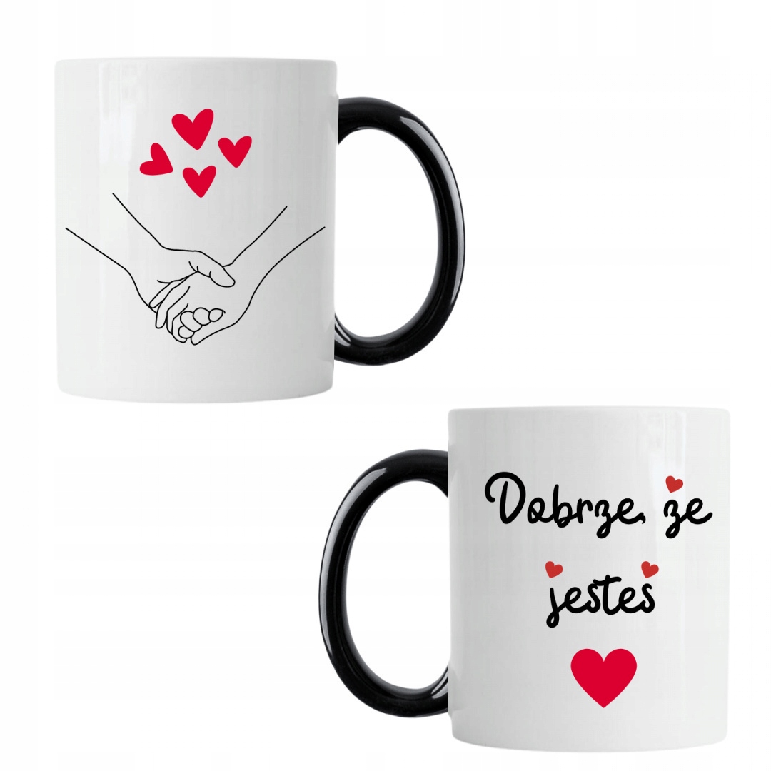 PREZENT WALENTYNKOWY kubek magiczny na walentynki