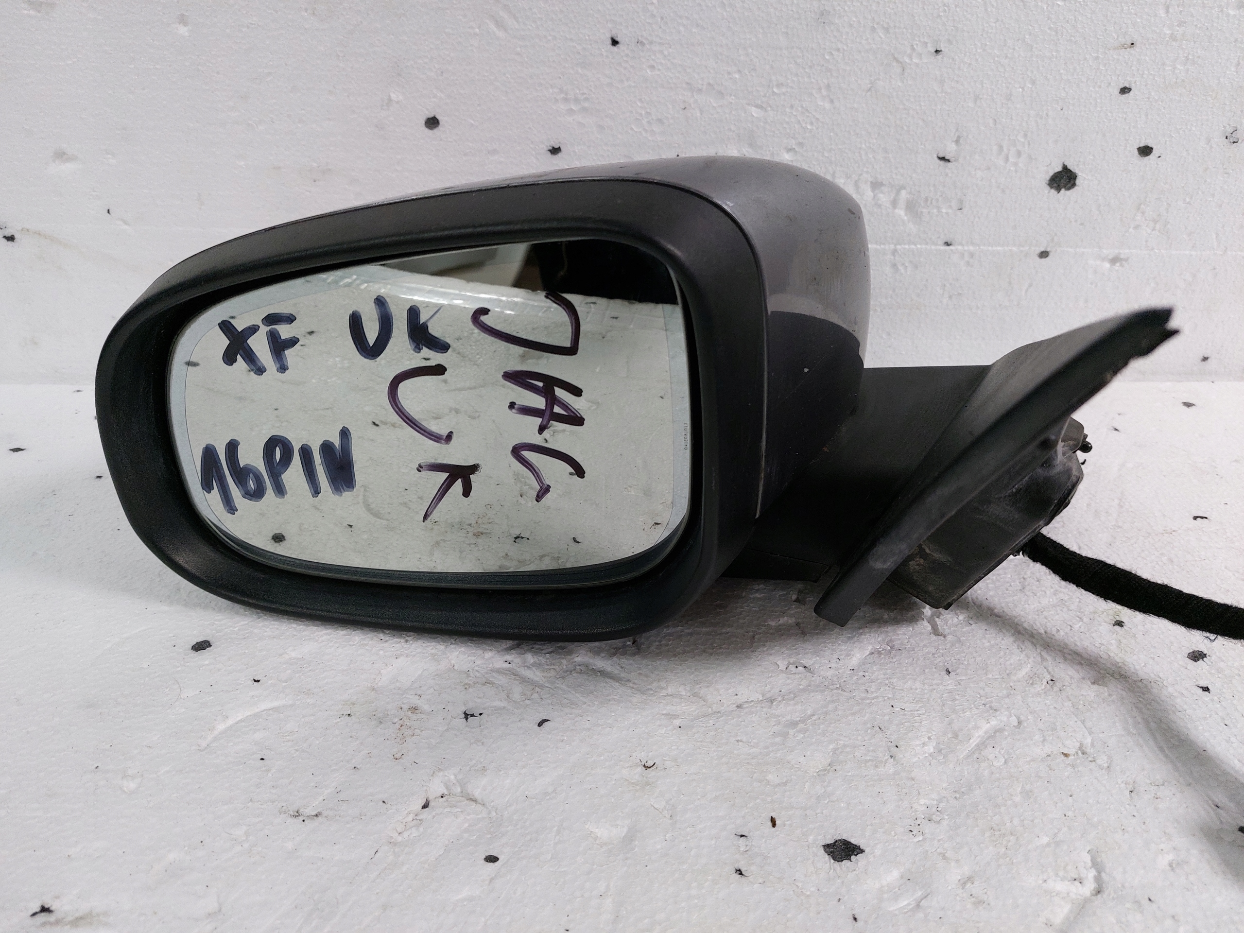 mirror left Jaguar XF X250 07- 16PIN UK