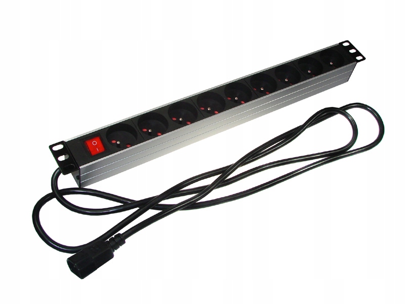

Listwa PD-9W/UPS 19'' 9 gniazd wyłącznik wtyk C14