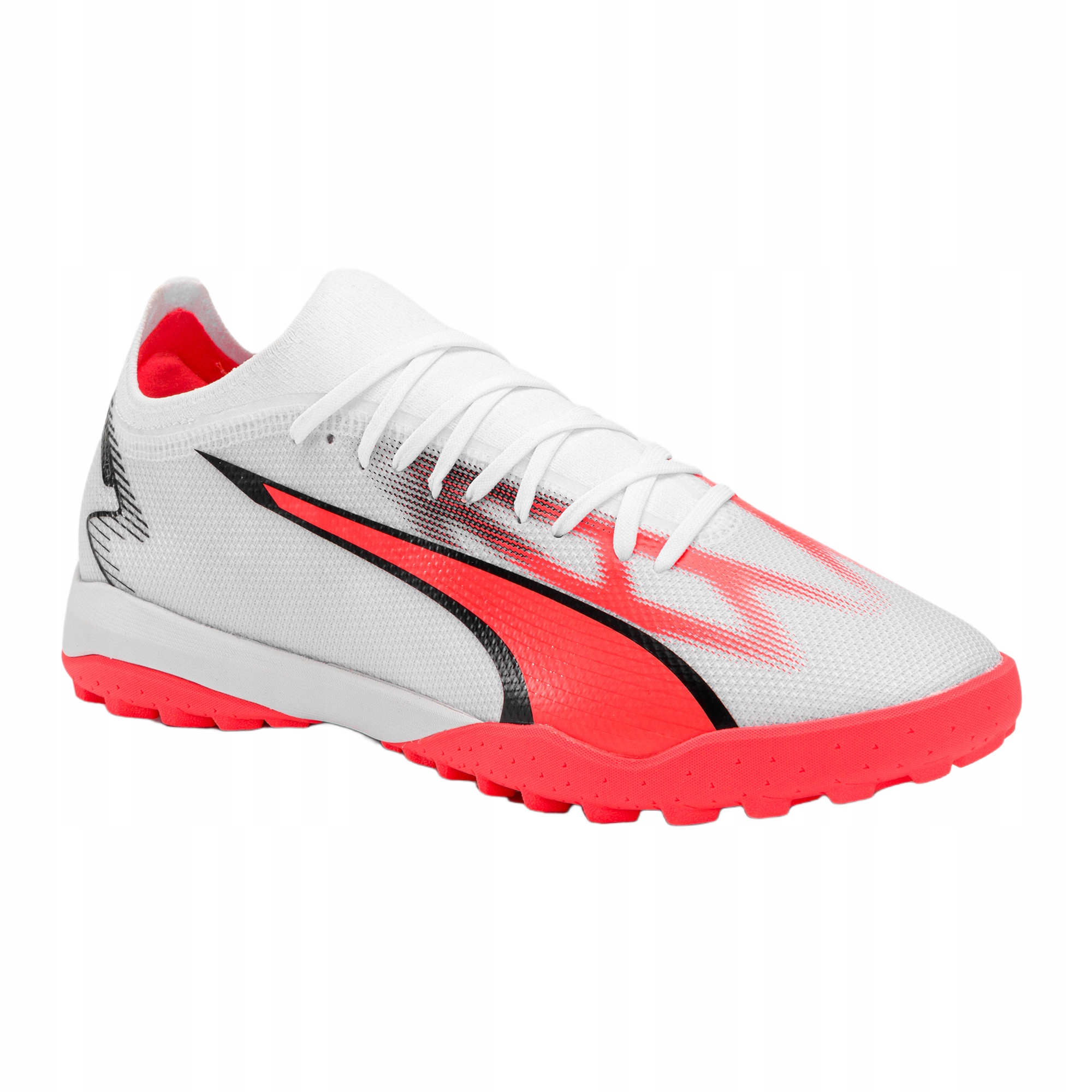 Buty piłkarskie męskie Puma Ultra Match Tt puma white/puma black/fire 40