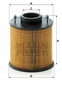 Filtr mocznikowy U 620/3 y KIT