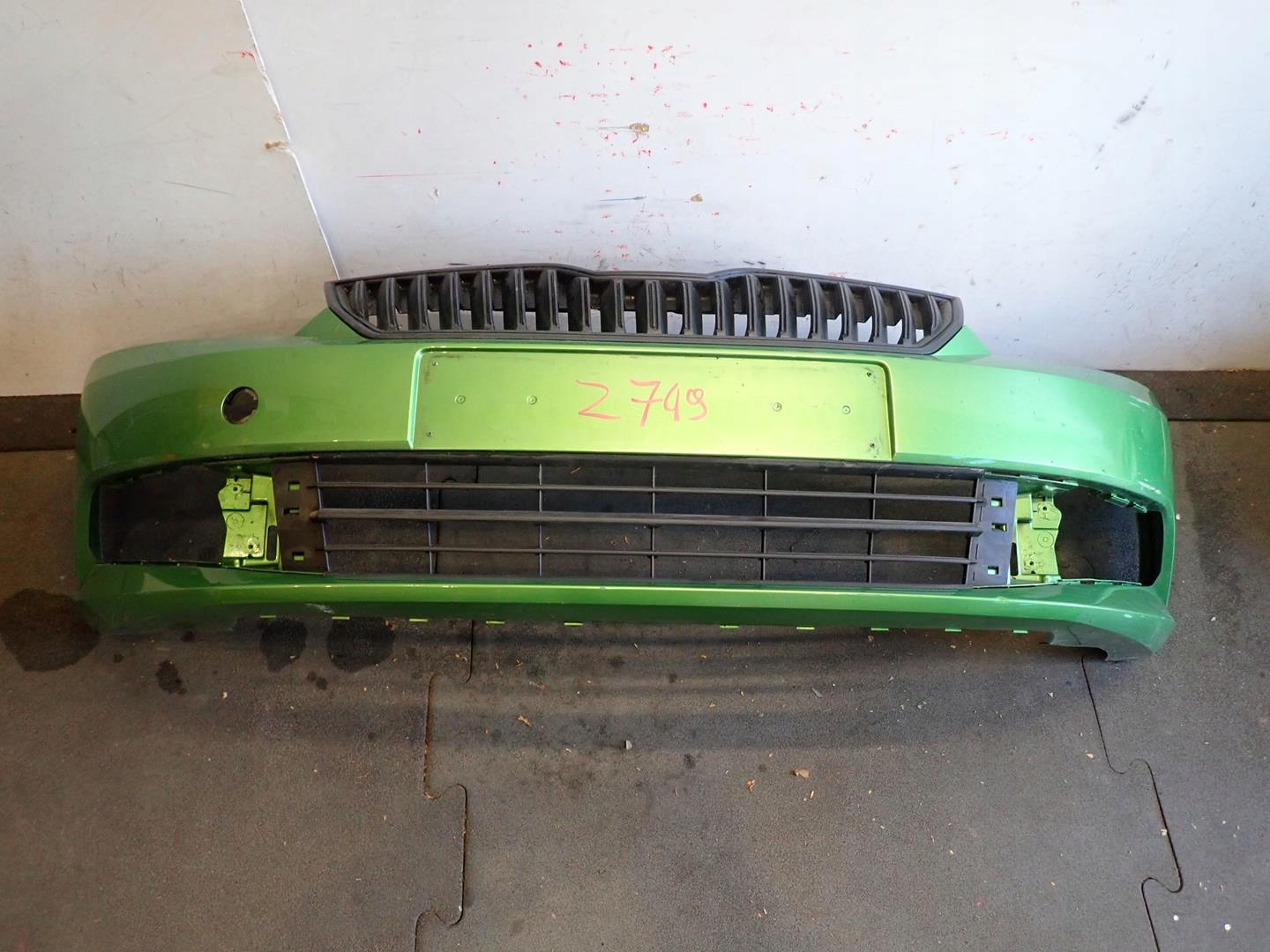 bumper front front SKODA FABIA III 2014- 6V0807221