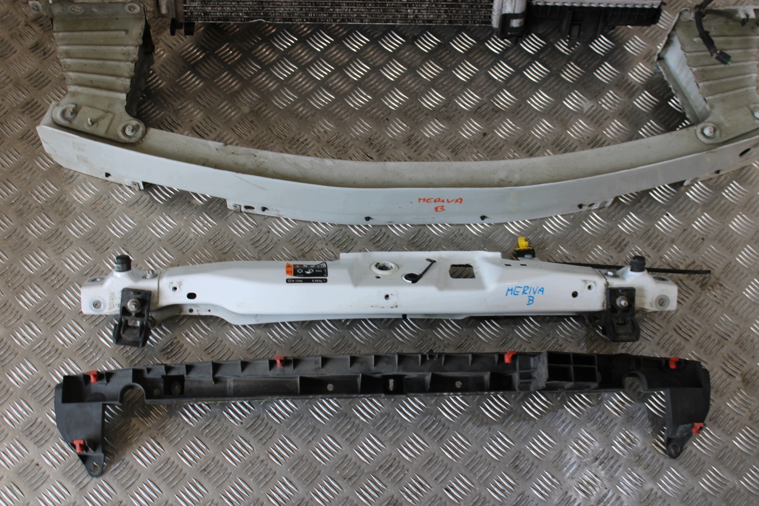 support panel for radiators radiator pillar OPEL MERIVA B LIFT 1.6 CDTI