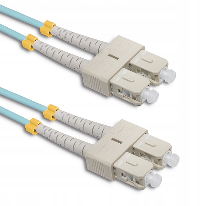 Patchcord światłowodowy SC/UPC - SC/UPC Multimode 50/125 OM4 Duplex | 5m