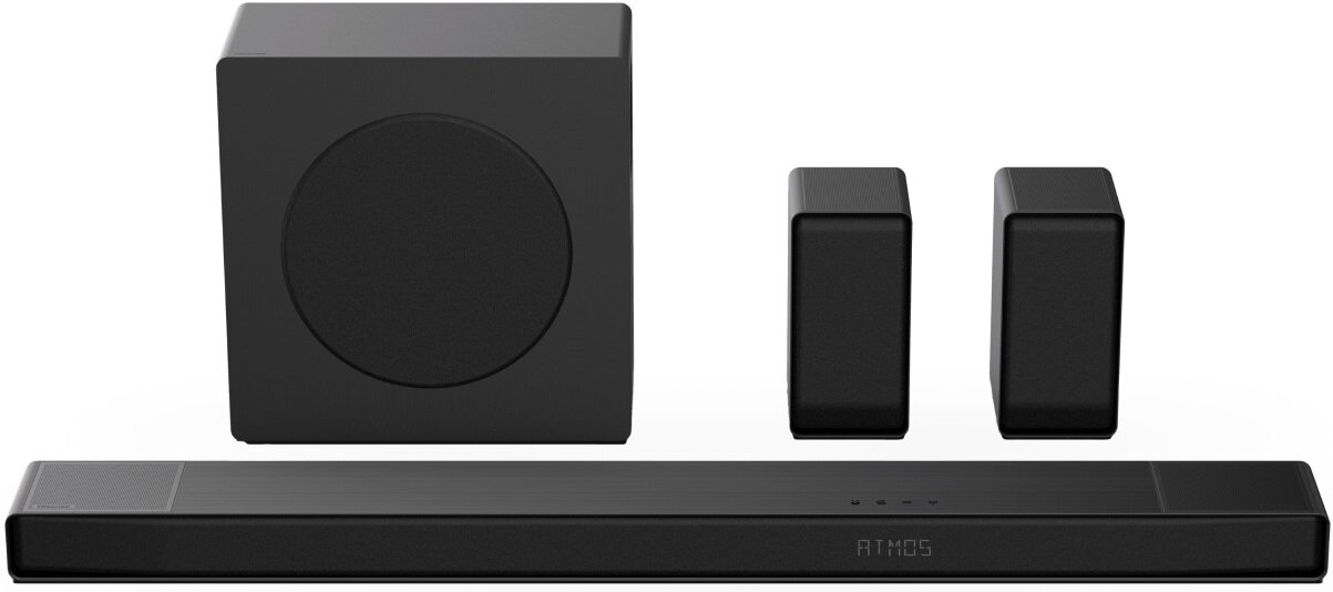 Hisense AX5140Q Soundbar 5.1.4 600W Atmos Dts X Bezprzewodowy Subwoofer