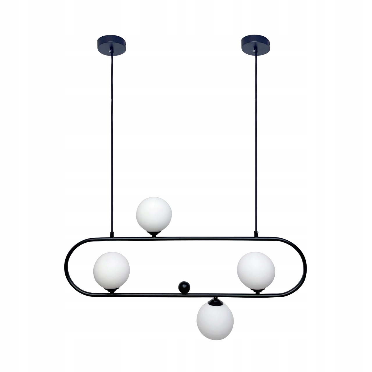 Závěsné Svítidlo Stropní Lustr Kule Moderní černé Led 4*G9