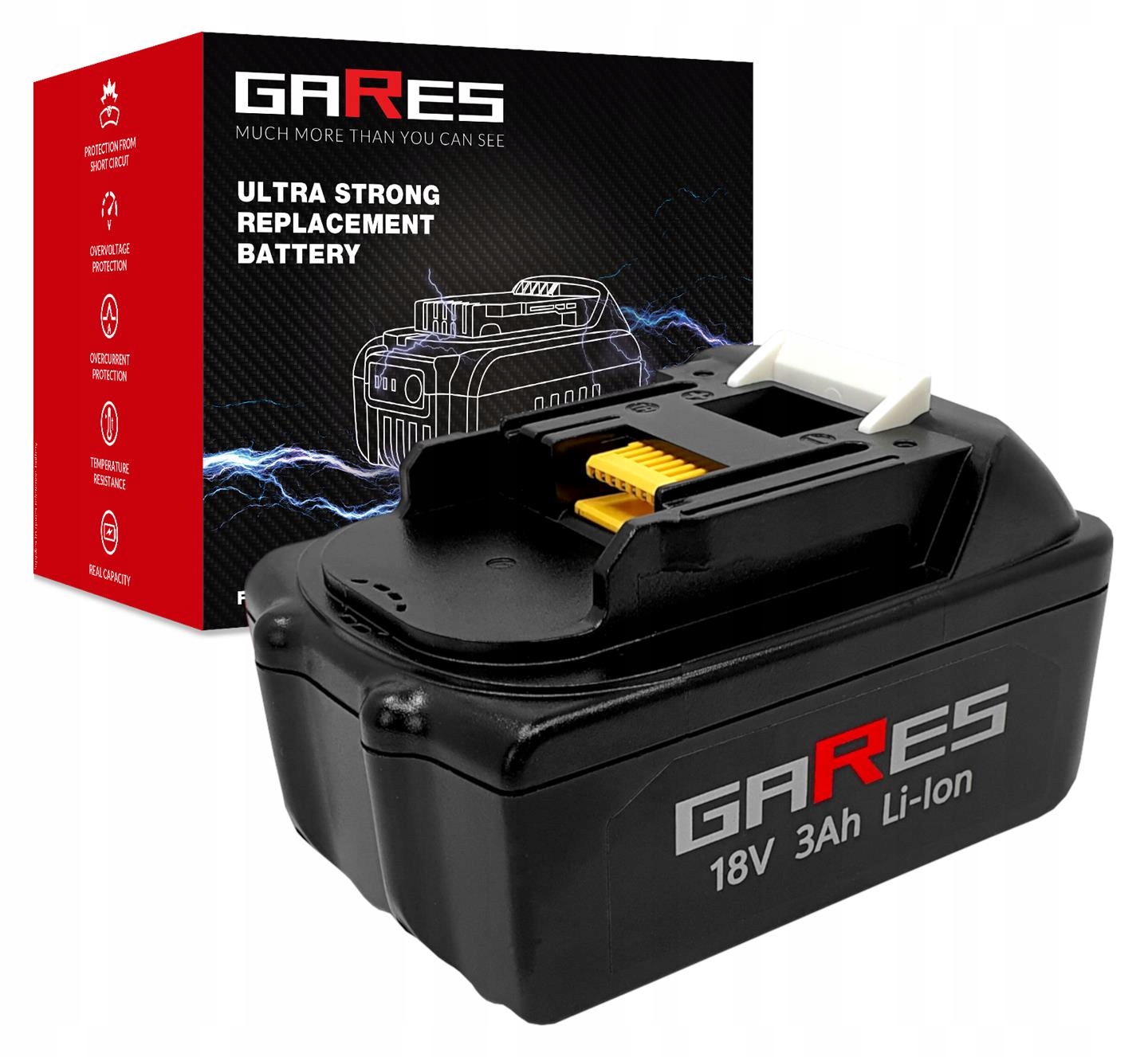 Baterie Akumulátor pro Makita BL1830B BL1850B Lxt 18V 3000mAh 3Ah