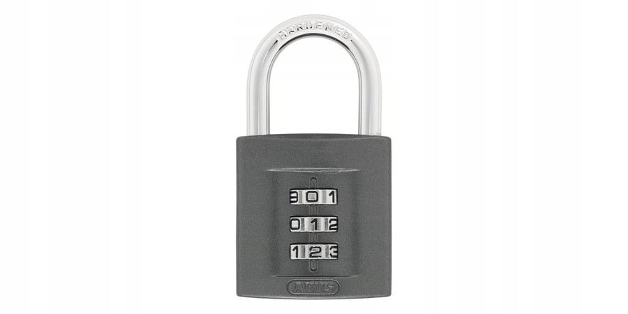 visací zámek s otočnou číselnou kombinací (průměr třmenu 6 mm), Abus 400331