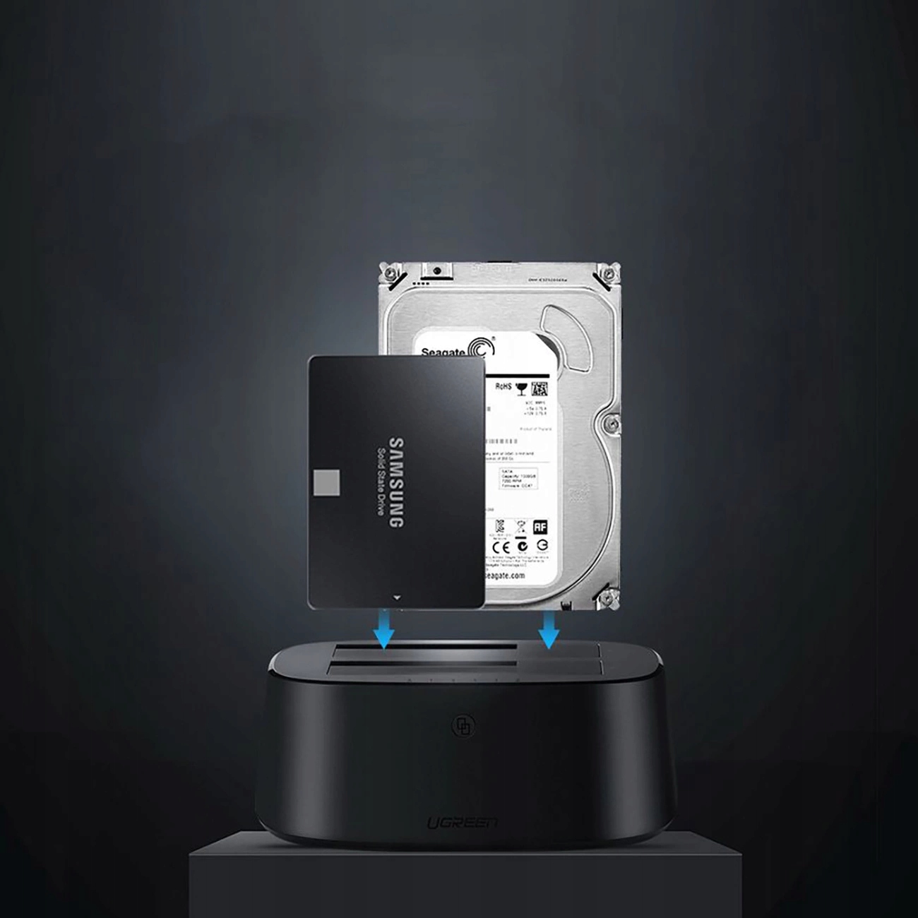 Stacja dokująca Ugreen CM198 50857 z Usb 3.0 do dysków Sata 2.5" 3.5" Ssd H