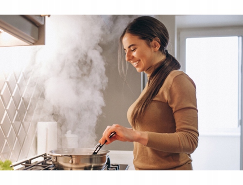 Okap kuchenny BERG MAESTRO Szkło 593m³/h Timer LED Maksymalna wydajność 593 m³/h