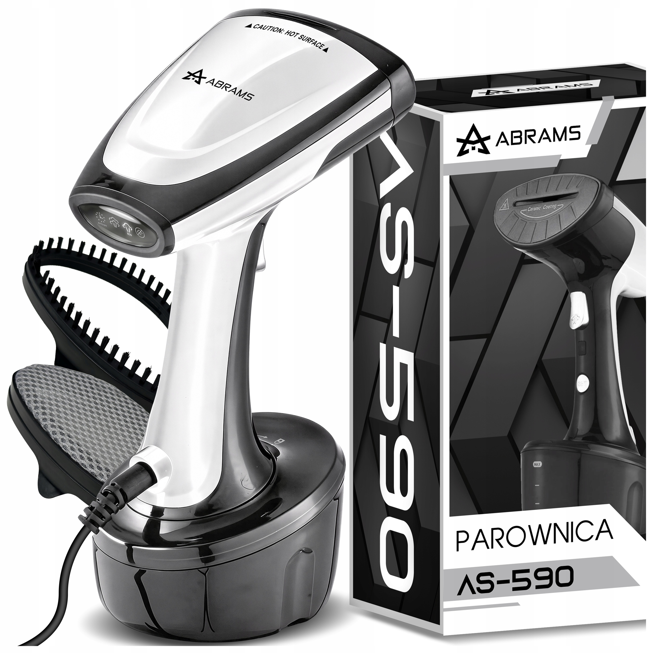 Parownica Do Ubrań Steamer Żelazko Parowe Ręczne Regulacja Pary 45G Min