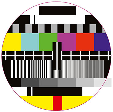 

Tv Brak Sygnału naklejka 15cm Druk