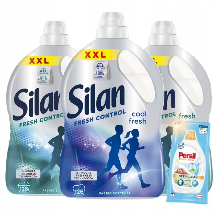 Levně tekutá aviváž Silan Aromatherapy 3x2,7l Dárek