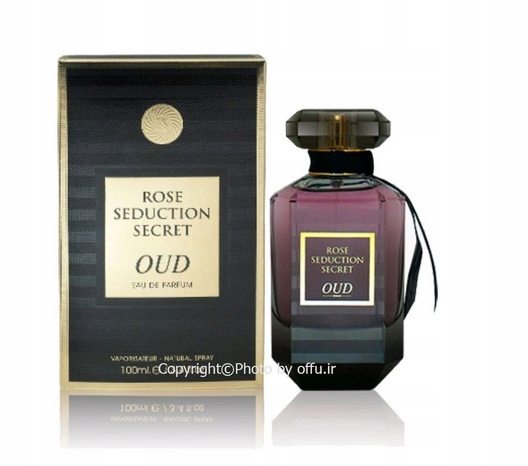 Oryginalne Perfumy Dubajskie Fragrance World Rose Seduction Secret Oud 100m