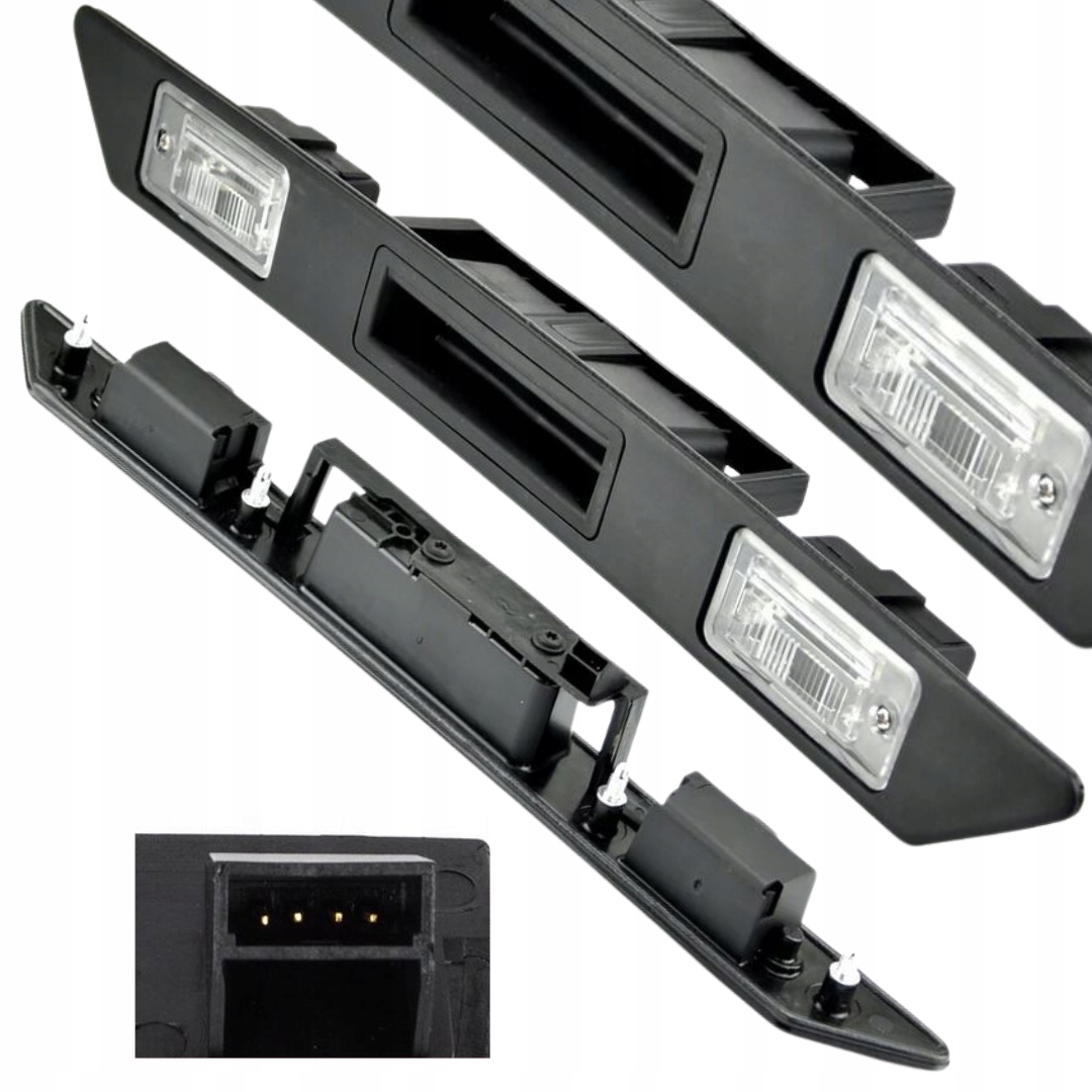 Lištová Clona Víka Zavazadlového Prostoru Pro Osvětlení Tabule Audi A3 8P A4 B6 A6 Q7 02