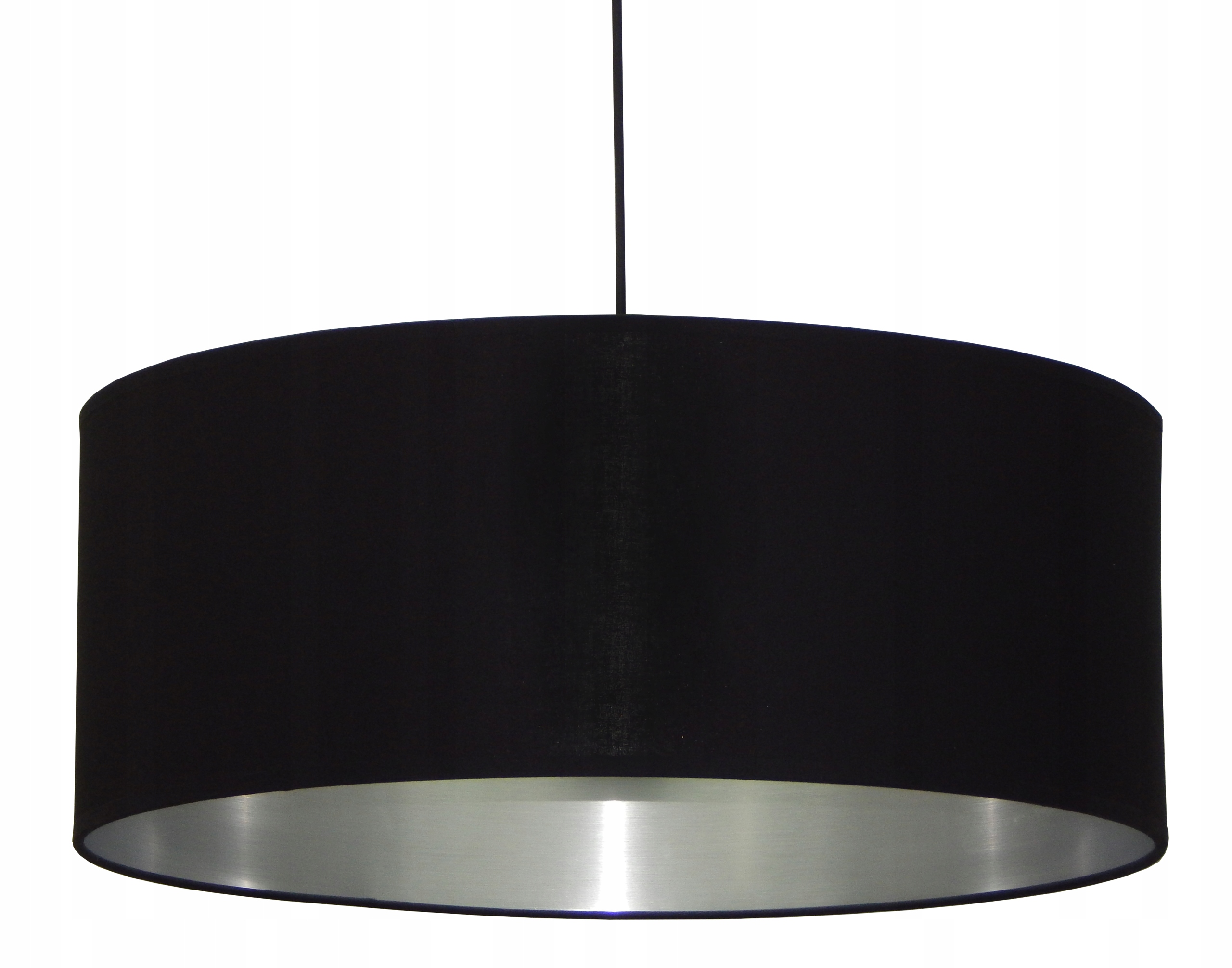 

Lampa Wisząca Sufitowa Czarna/aluminium Led Fi35CM