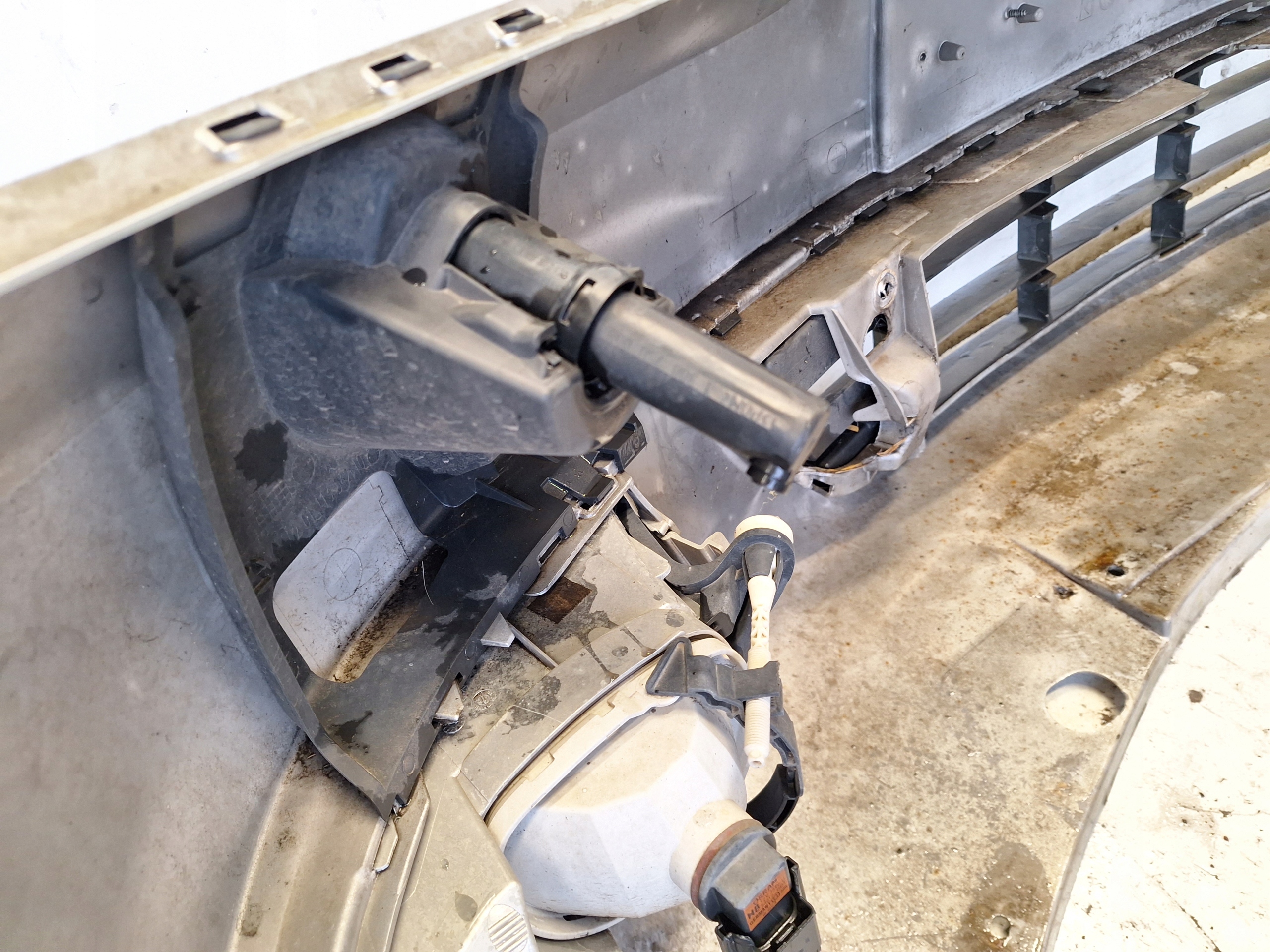 SKODA OCTAVIA II LIFT 08-13 bumper + XENON