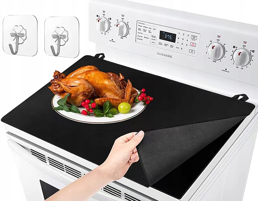 TŰZHELYVÉDŐ SZŐNYEG INDUKCIÓS FŐZŐLAP VÉDŐ ALÁTÉT 72.5x52cm